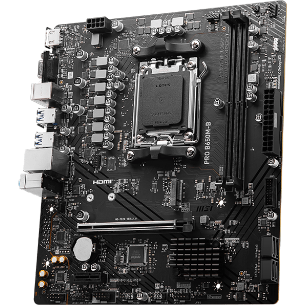..... Материнская плата MSI PRO B650M-B (4820) ОЕМ, из ремонта - фото 2