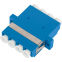 Оптический адаптер NIKOMAX NMF-OA4S2-FW-LCU-LCU-BL-2, 2 шт.
