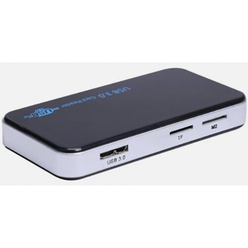 Кардридер KS-IS KS-053B Black/Silver - фото 2
