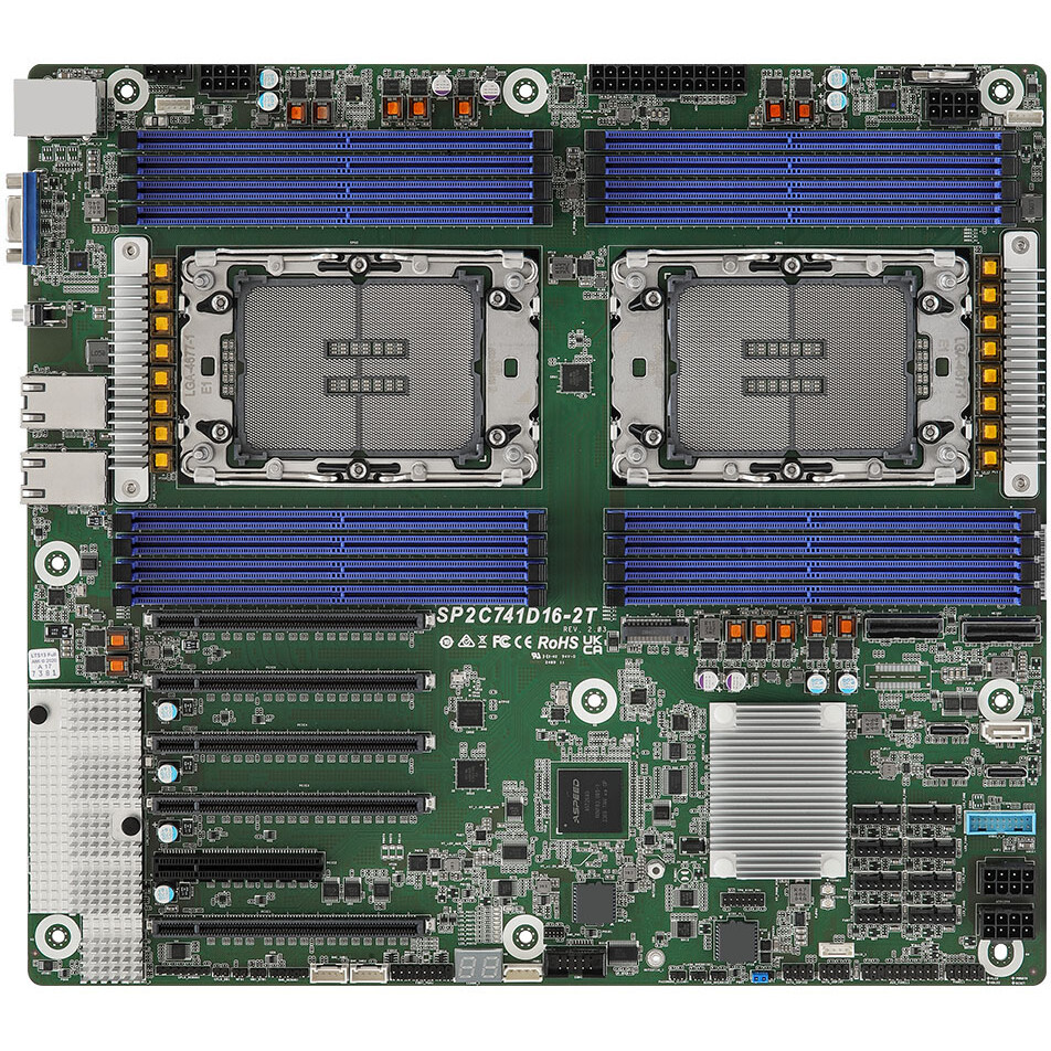 Серверная материнская плата ASRock SP2C741D16-2T