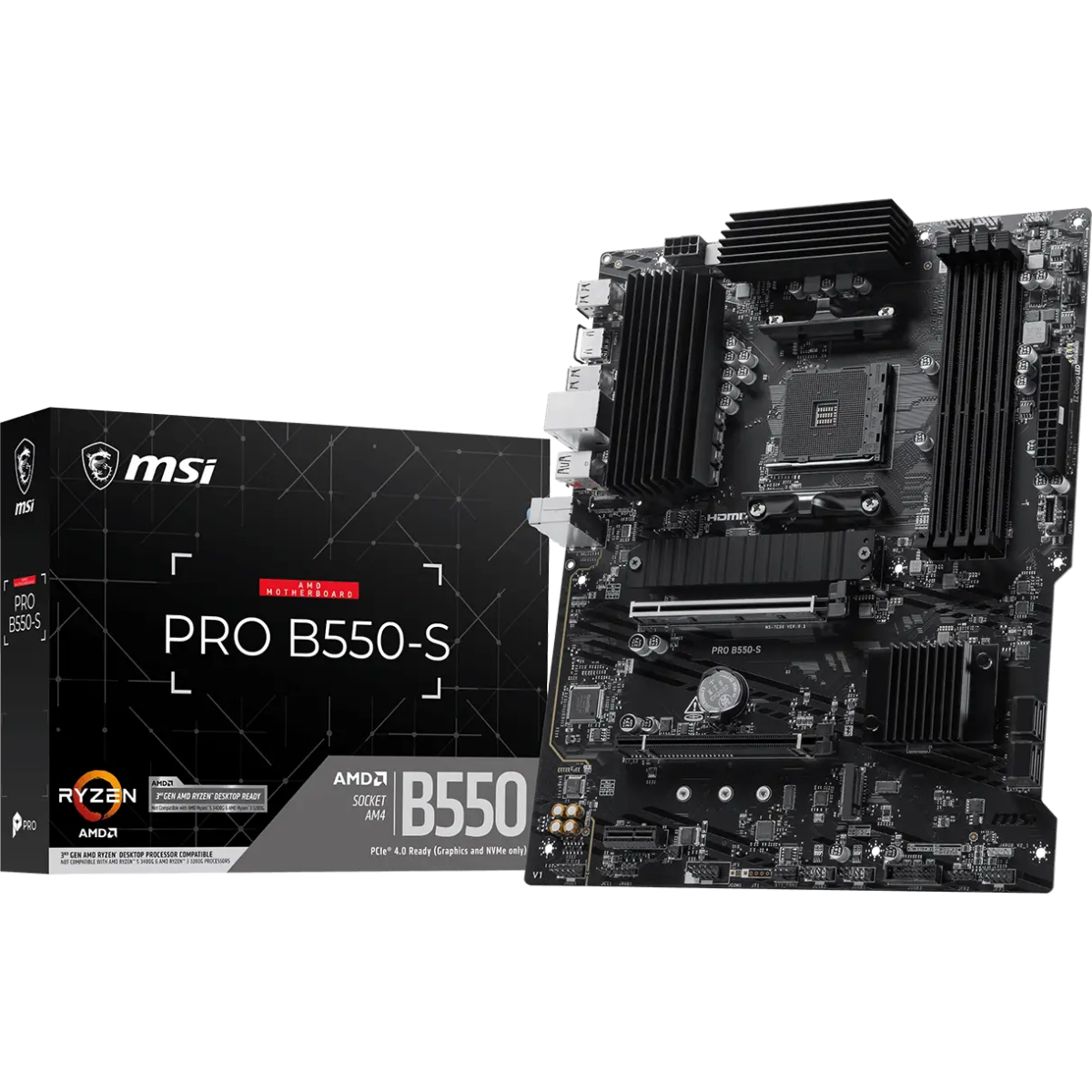 Материнская плата MSI PRO B550-S - фото 5