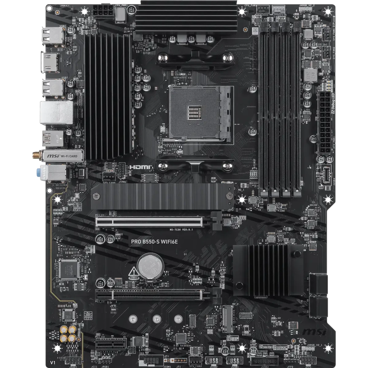 Материнская плата MSI PRO B550-S WIFI6E