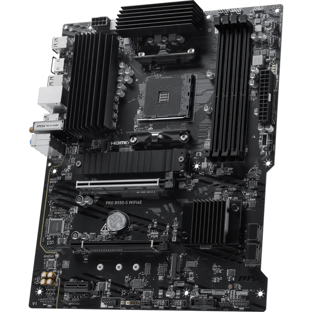 Материнская плата MSI PRO B550-S WIFI6E - фото 2