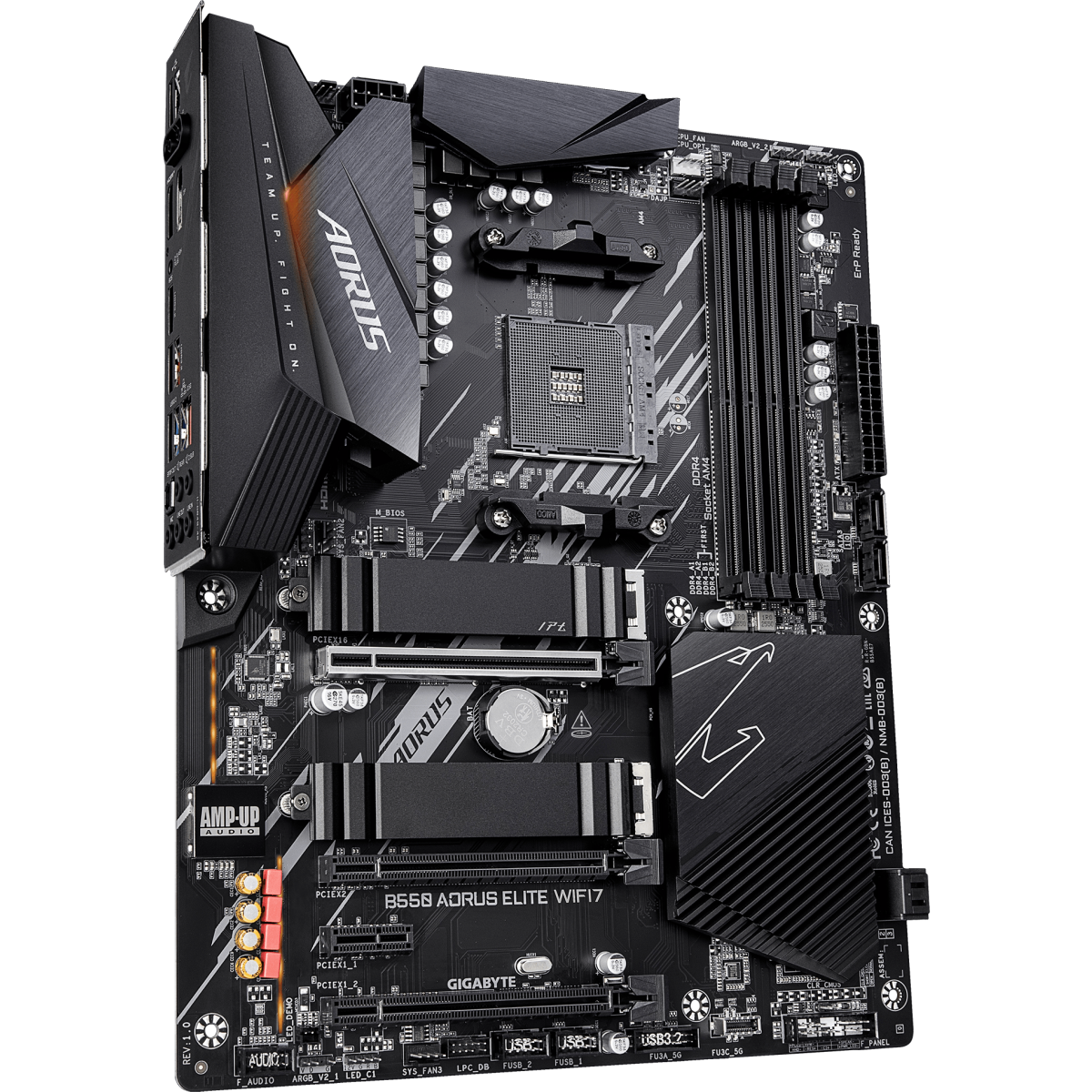Материнская плата Gigabyte B550 AORUS ELITE WIFI7 - фото 2