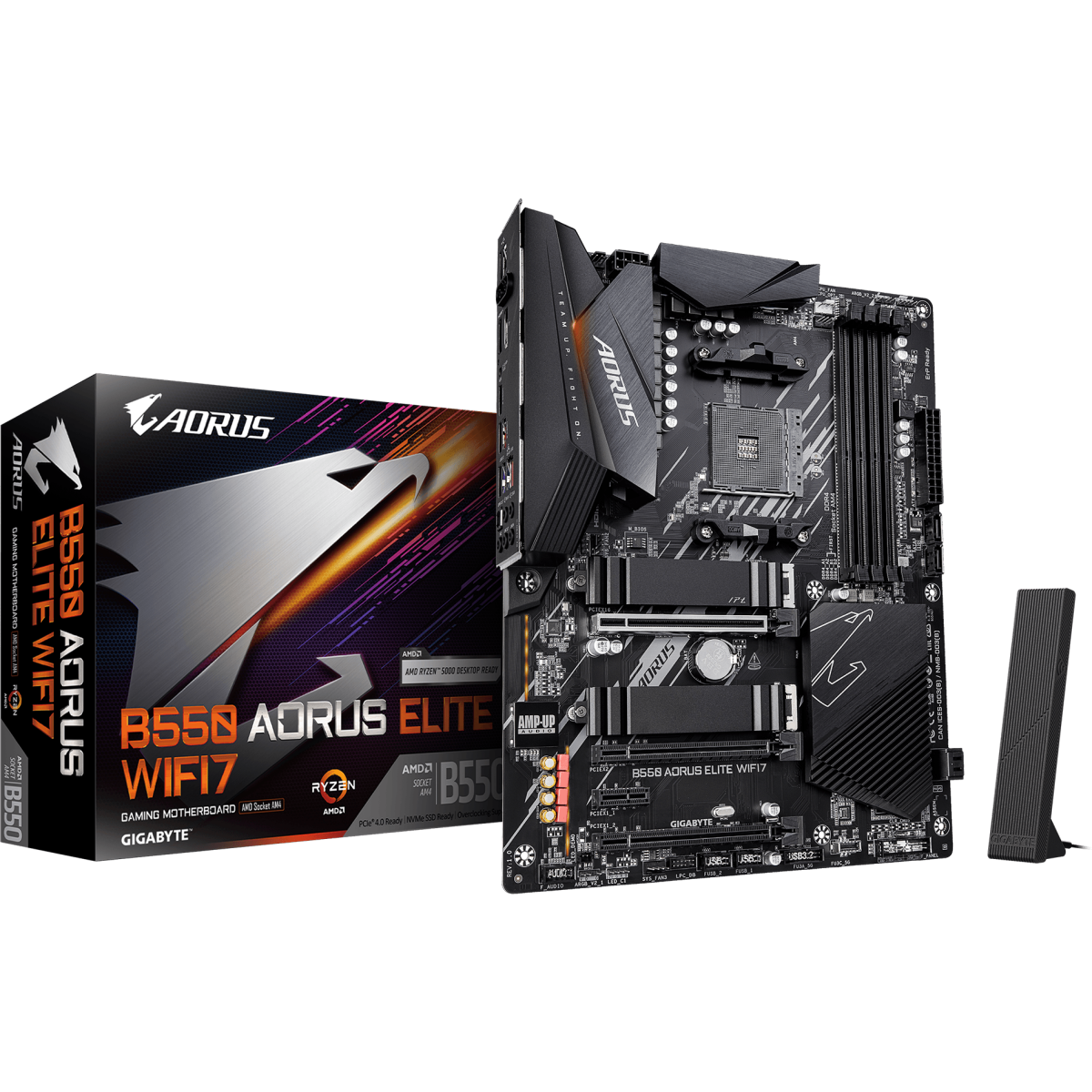 Материнская плата Gigabyte B550 AORUS ELITE WIFI7 - фото 4