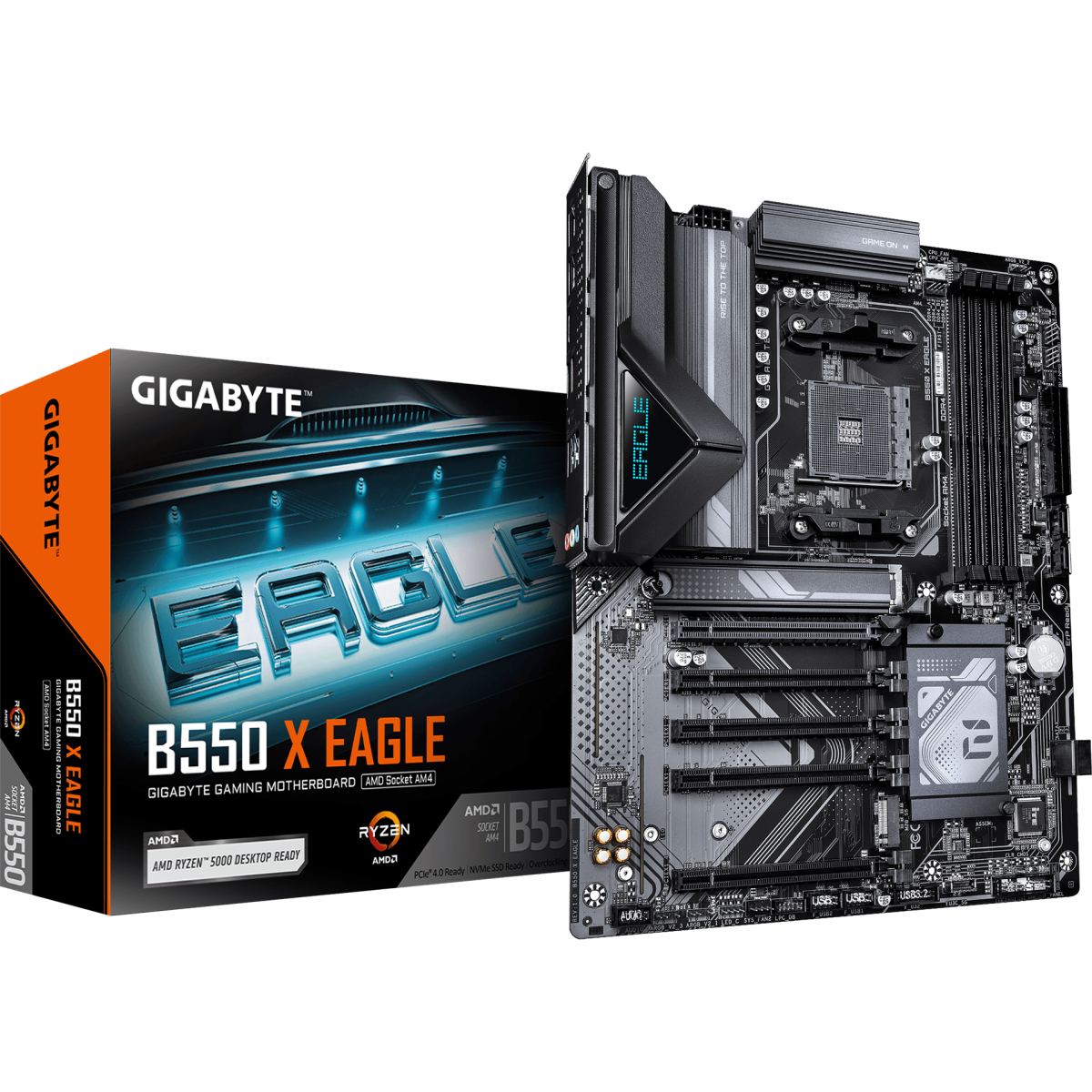 Материнская плата Gigabyte B550 X EAGLE - фото 4
