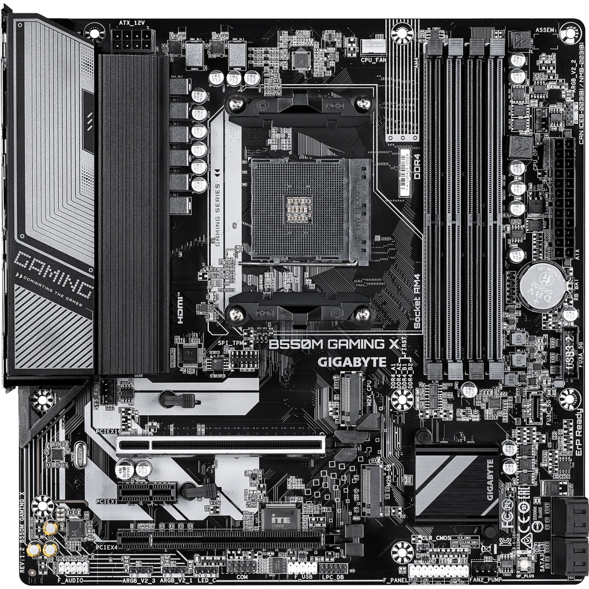 Материнская плата Gigabyte B550M GAMING X