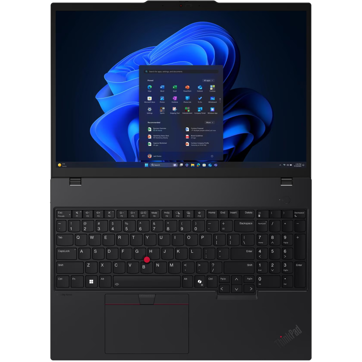 Ноутбук Lenovo ThinkPad T16 Gen 4 (Intel) (21QEA01KCD-Win11P) - фото 4