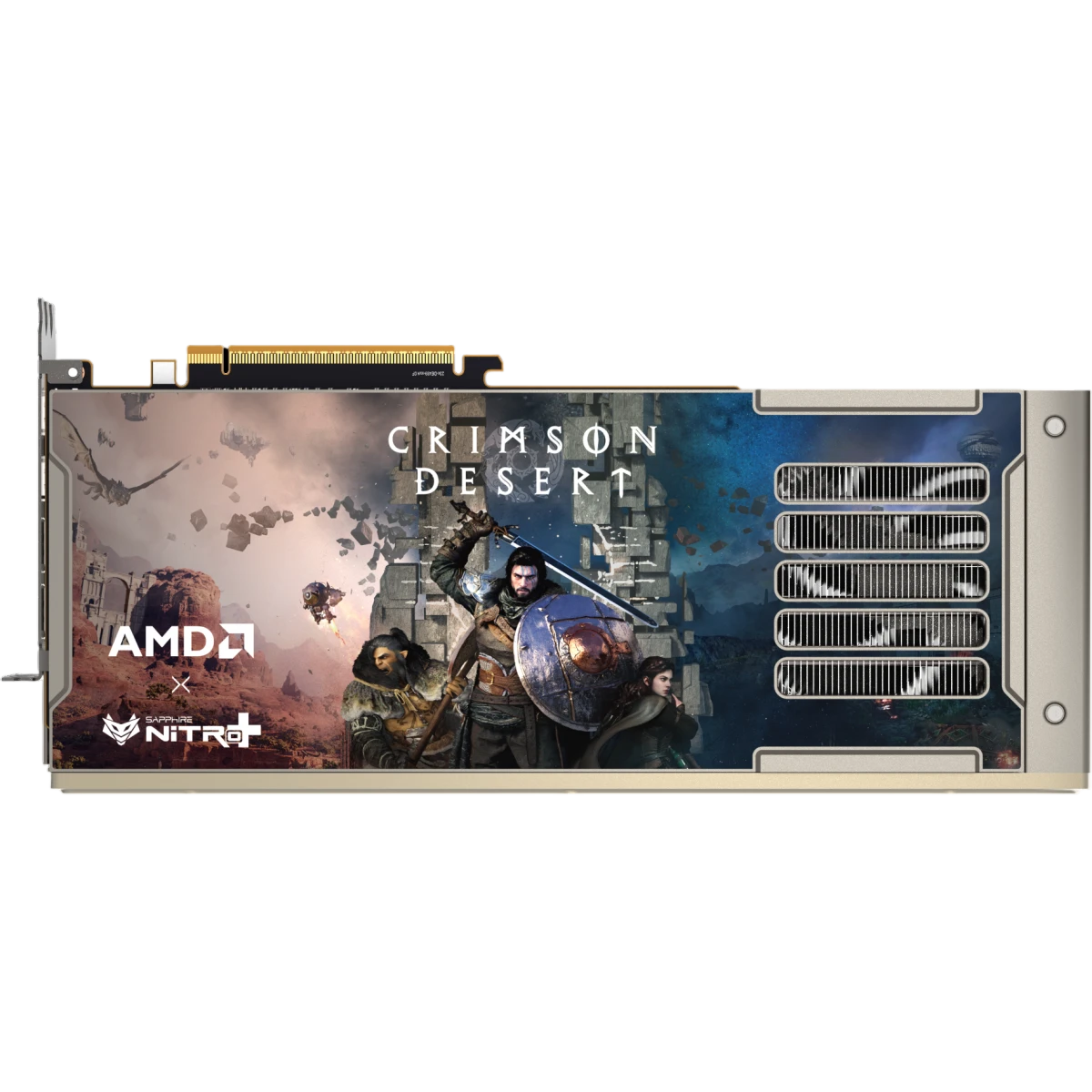 Видеокарта AMD Radeon RX 9070 XT Sapphire Nitro+ Crimson Desert Edition OC 16GB (11348-10-20G) - фото 4