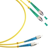 Патч-корд Cabeus FOP(d)-9-FC/APC-FC/UPC-1m, 1м