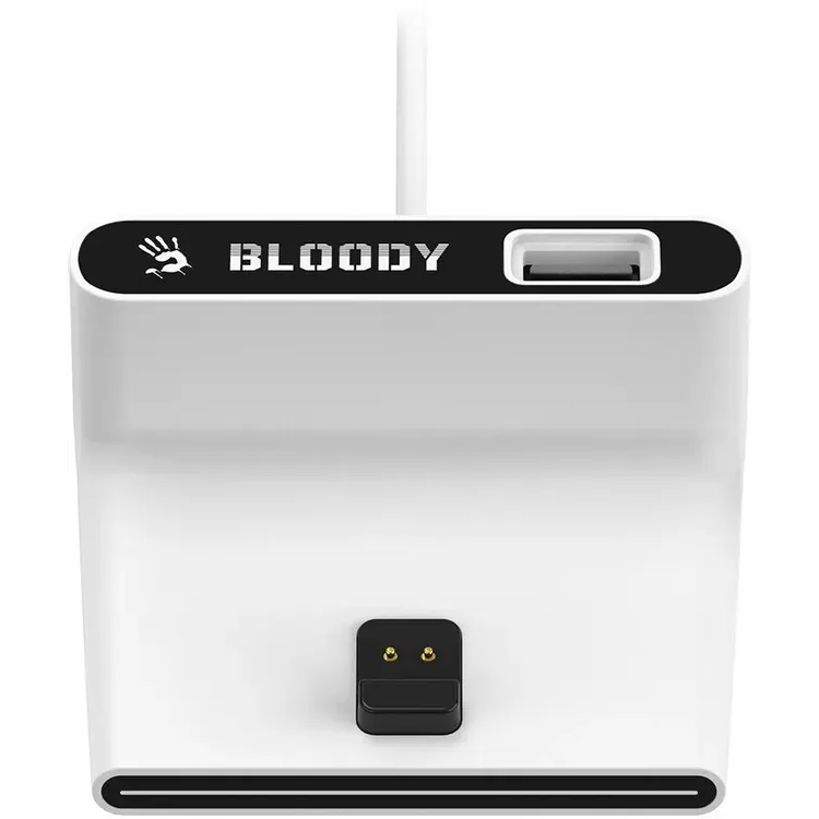 Мышь Bloody R77 Ultra Dock White - R77 ULTRA DOCK - фото 16