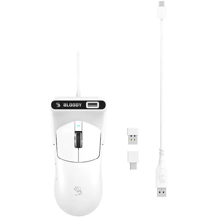 Мышь Bloody R77 Ultra Dock White - R77 ULTRA DOCK - фото 18