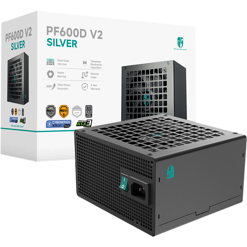 Блок питания 600W GamerStorm (DeepCool) PF600D V2 - фото 9