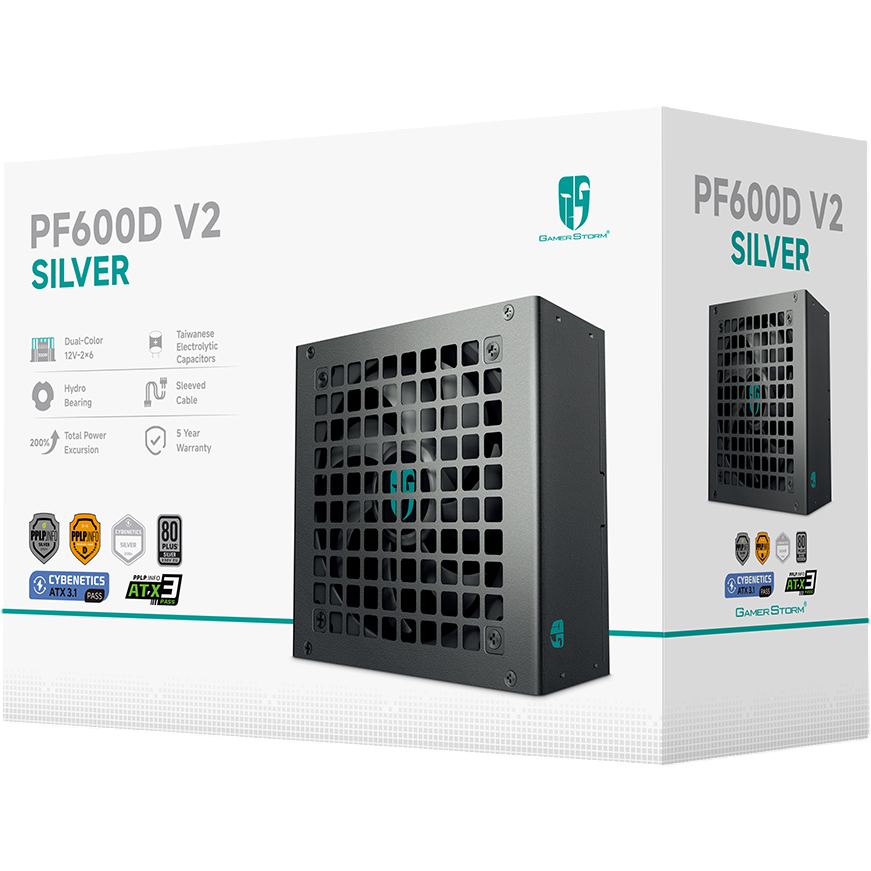 Блок питания 600W GamerStorm (DeepCool) PF600D V2 - фото 10