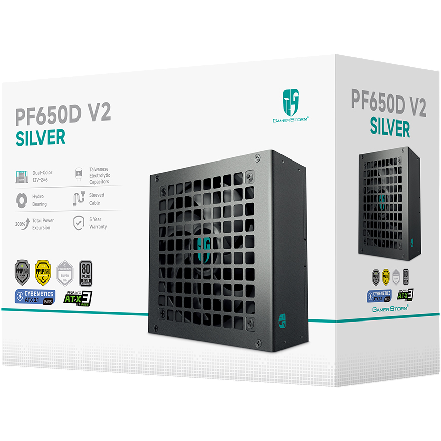 Блок питания 650W GamerStorm (DeepCool) PF650D V2 - фото 10
