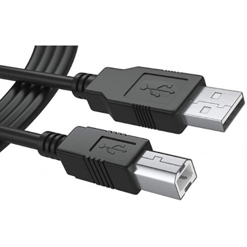 Кабель USB A (M) - USB B (M), 5м, KS-IS KS-466-5