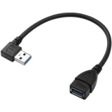 Переходник USB A (M) - USB A (F), KS-IS KS-402