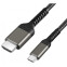 Кабель USB Type-C - HDMI, 2м, KS-IS KS-791