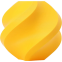 Пластик для 3D принтера Bambu Lab A18-Y1-1.75-1000-SPLFREE Yellow (без катушки)