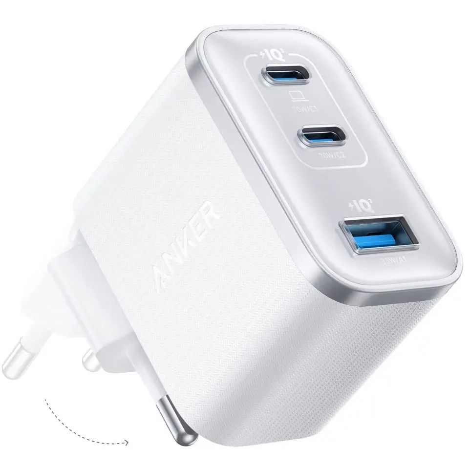 Сетевое зарядное устройство Anker Nano 70W Shell White - A121AL21