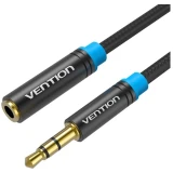 Кабель удлинительный 3.5 Jack (M) - 3.5 Jack (F), 2м, Vention VAB-B06-B200-M