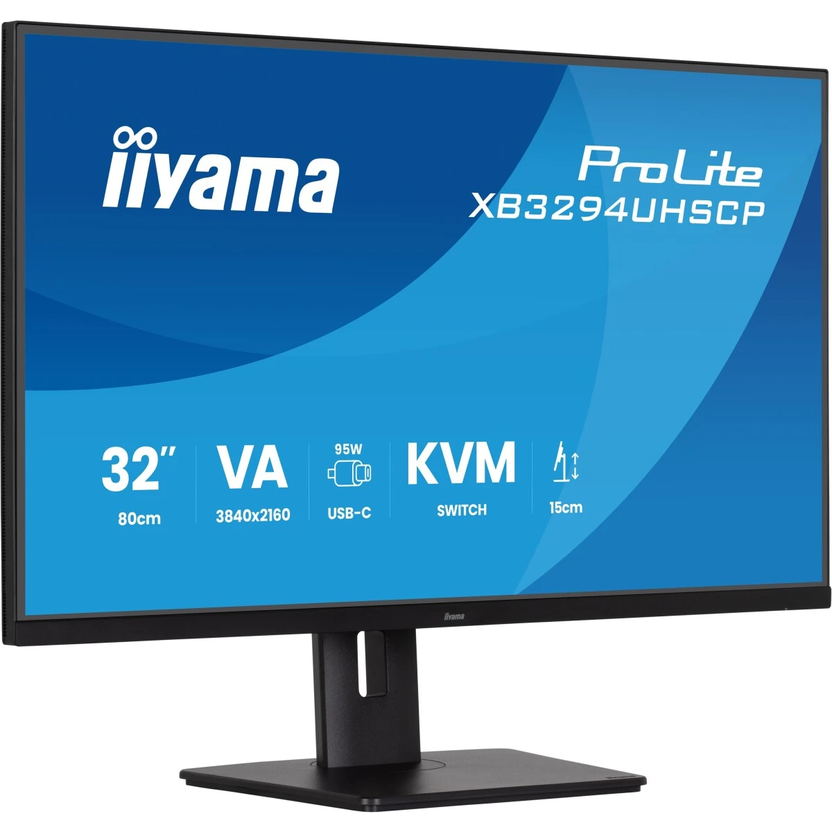 Монитор iiyama 32" ProLite XB3294UHSCP-B1 - фото 3