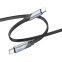 Кабель USB Type-C - USB Type-C, 1.2м, HOCO U119 Black - 05021