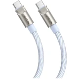 Кабель USB Type-C - USB Type-C, 1.2м, UGREEN L508 Blue (35511)