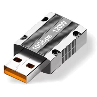 Переходник USB A (M) - USB Type-C (F), KS-IS KS-379P-S - фото 2