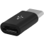 Переходник microUSB (F) - USB Type-C (M), KS-IS KS-294 Black