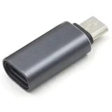 Переходник microUSB (M) - USB Type-C (F), KS-IS KS-764