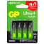 Батарейка GP 15A Ultra Plus G-tech Alkaline (AA, 4 шт.) (15AUPA21-2CRSBNN4) - 4891199238048