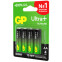 Батарейка GP 15A Ultra Plus G-tech Alkaline (AA, 4 шт.) (15AUPA21-2CRSBNN4) - 4891199238048 - фото 3