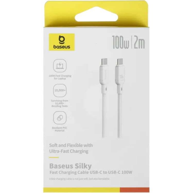 Кабель USB Type-C - USB Type-C, 2м, Baseus P10377704213-01 - фото 5