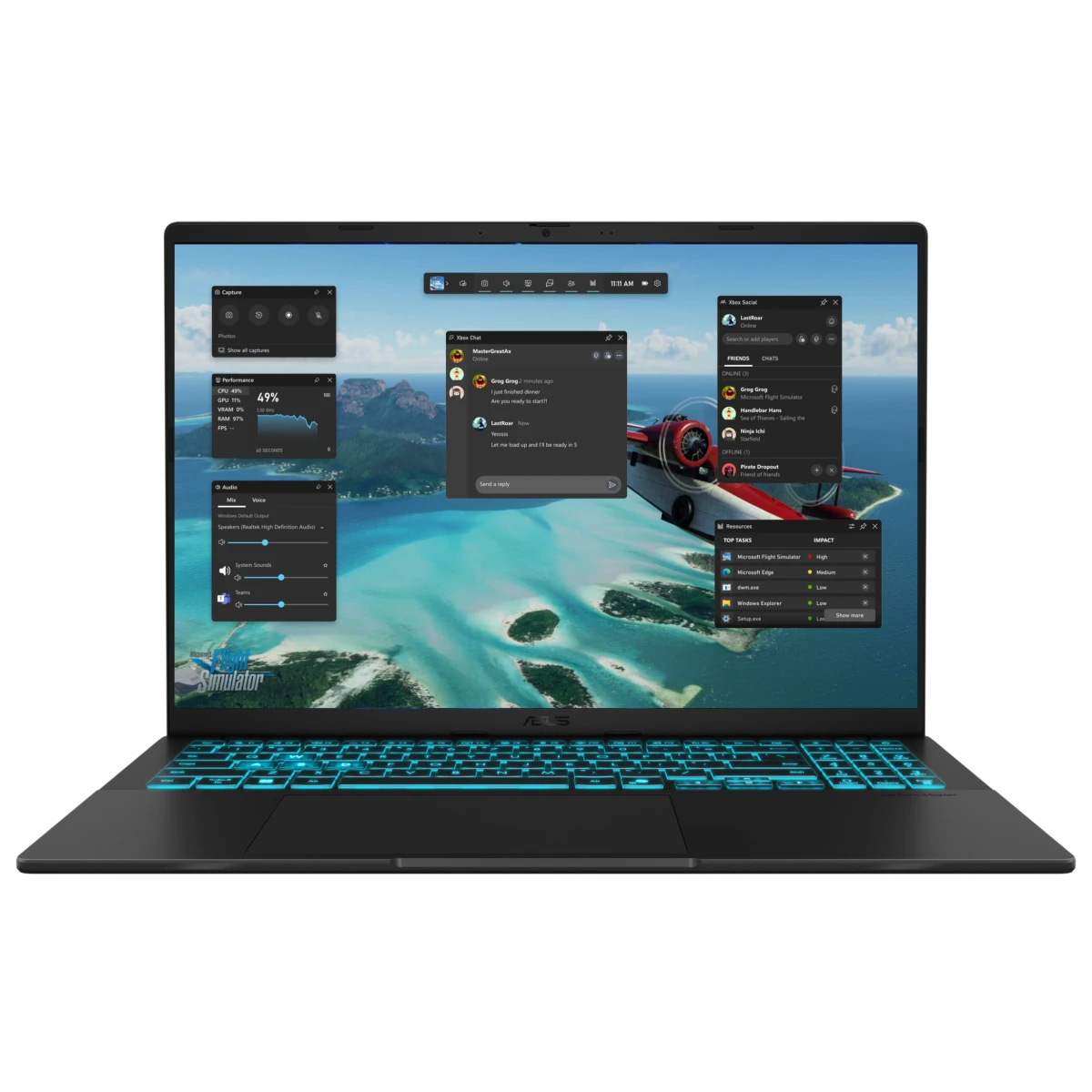 Ноутбук ASUS V3607VJ V16 Matte Black (TK268) - V3607VJ-TK268