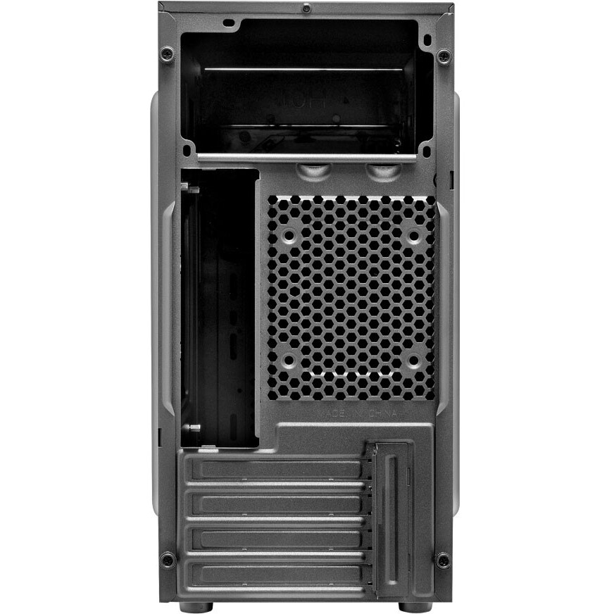 ..... Корпус Ginzzu D190 Black, царапина на боковой части корпуса, следы установки - фото 6