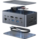 Док-станция Vention 13-in-1 8K Vertical Docking Station (TFXH0)
