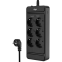 Сетевой фильтр AGNI TP-FS6E-2m-Black - фото 2