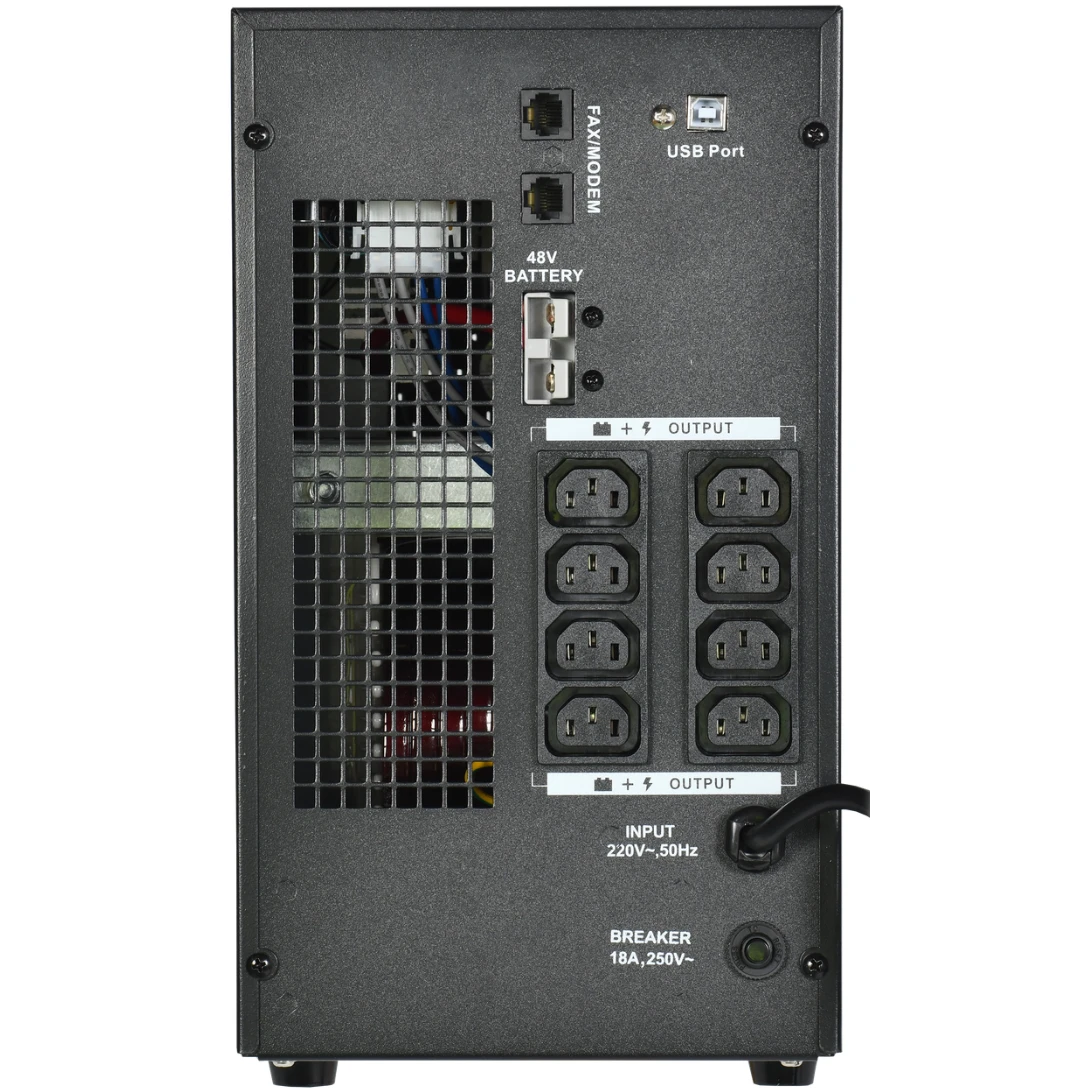ИБП ITK ELT-3000VA-1-L (без батарей) - фото 3