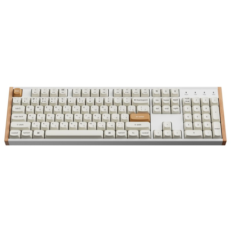 Клавиатура Keychron K10 HE Special Edition White (Gateron Nebula) - K10H-Q1-RU - фото 4
