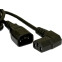 Кабель питания C13 - C14, 3м, Hyperline PWC-IEC13A-IEC14-3.0-BK