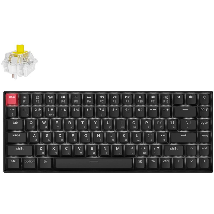 Клавиатура Keychron K2 v3 White Led (Banana Switch) - K2X-A4Z-RU