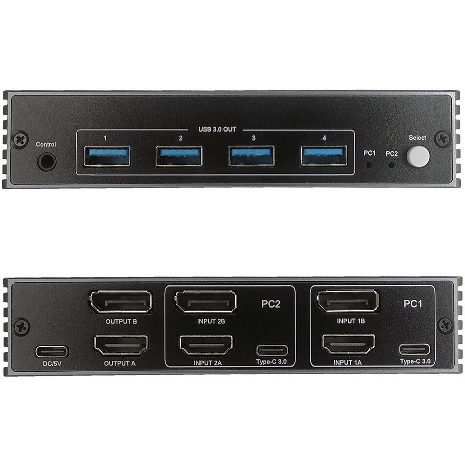 KVM переключатель Orient HS21H1D 8K - фото 4