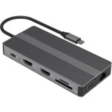 Док-станция KS-IS USB-C 12-in-1 (KS-734)