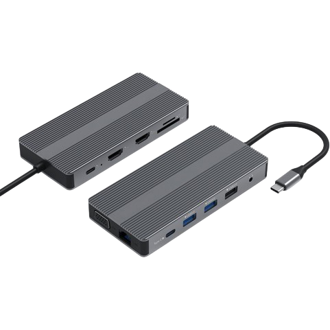 Док-станция KS-IS USB-C 12-in-1 (KS-734) - фото 2
