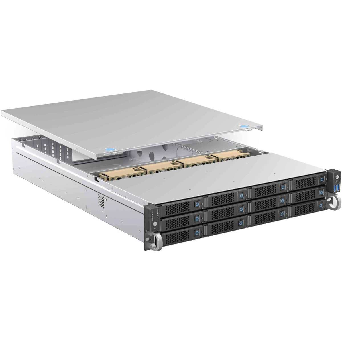 Серверный корпус Procase BS212-SATA3-B-0 - фото 4