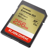 Карта памяти 256GB SD SanDisk Extreme GO (SDSDXGN-256G-GNCIN)