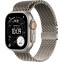 Умные часы Apple Watch Ultra 3 49mm Natural Titanium Case with Natural Titanium Milanese Loop (MEWY4) - MEWY4ZP/A