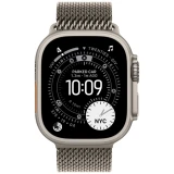 Умные часы Apple Watch Ultra 3 49mm Natural Titanium Case with Natural Titanium Milanese Loop (MEWY4) (MEWY4ZP/A)