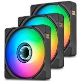 Вентилятор для корпуса Thermaltake CT140 EX Infinity ARGB Sync PC Cooling Fan (3-Fan Pack) (CL-F242-PL14SW-A)